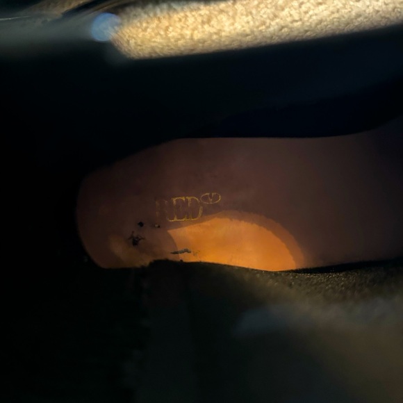 Valentino RED Black Rain Boots with Large Bows sz 39 🖤 🌧️ ☔️ - Picture 9 of 12